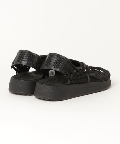 「MALIBU SANDALS」 フラットサンダル 5 ブラック×ホワイト レディース_画像7