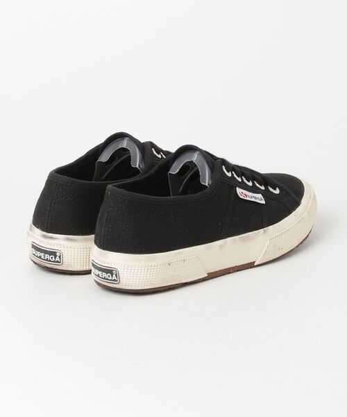 「SUPERGA」 ローカットスニーカー 35 ブラック レディース_画像2