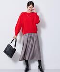 パンツ 「手洗い可」スカーチョパンツ レディースの詳細画像1