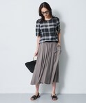 パンツ 「手洗い可」スカーチョパンツ レディースの詳細画像3