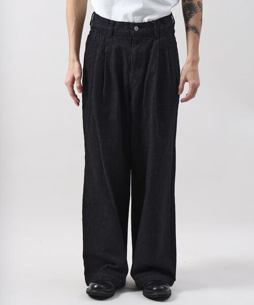 「FFEIN」 デニムパンツ SMALL ベージュ メンズ_画像4