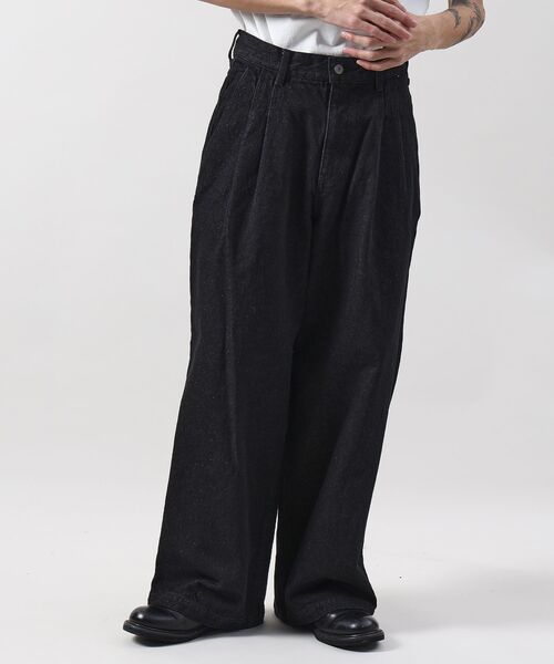 「FFEIN」 デニムパンツ SMALL ベージュ メンズ_画像5