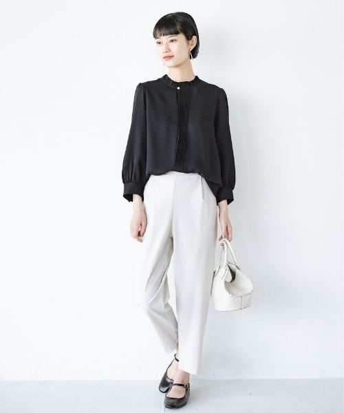 「ANNA LUNA」 長袖ブラウス SMALL ホワイト レディース_画像3