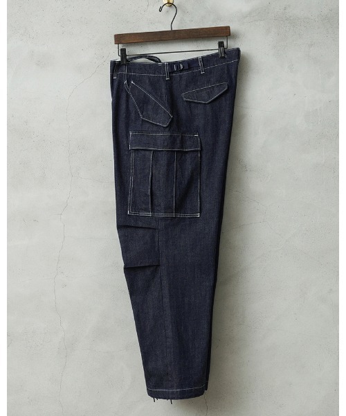 WAIPER.inc ジーンズ 米軍 M-65 カーゴパンツ KURABO DENIM「WP1173