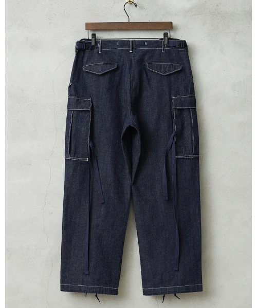 WAIPER.inc ジーンズ 米軍 M-65 カーゴパンツ KURABO DENIM「WP1173