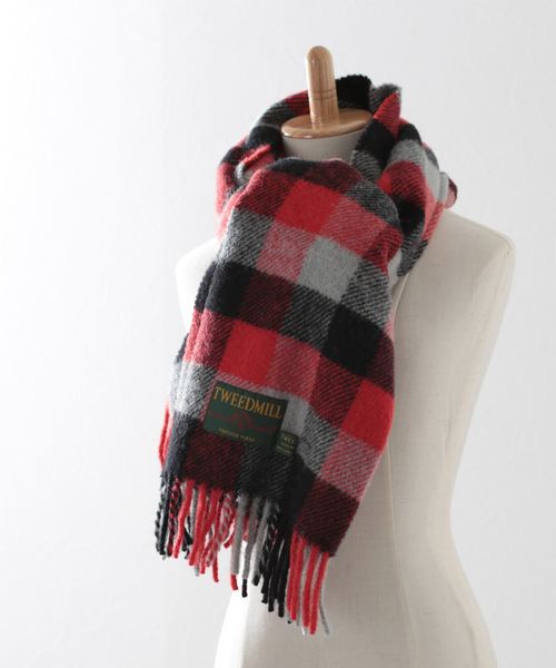 TWEED MILL（ツイードミル） マフラー ストール 厚手マフラー 別注限定