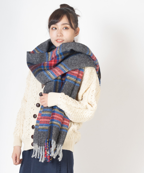 TWEED MILL マフラー ストール ツイードミル 厚手マフラー 別注