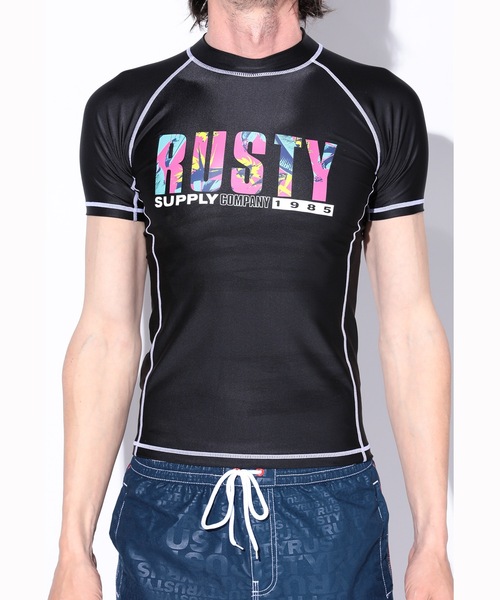 ラッシュガード Rusty メンズラッシュガード 半袖 水着 マリンスポーツ プール Zozotown Paypayモール店 通販 Paypayモール ラッシュガード Rusty メンズラッシュガード 半袖 水着 マリンスポーツ プール Zozotown Paypayモール店 通販 Paypayモール