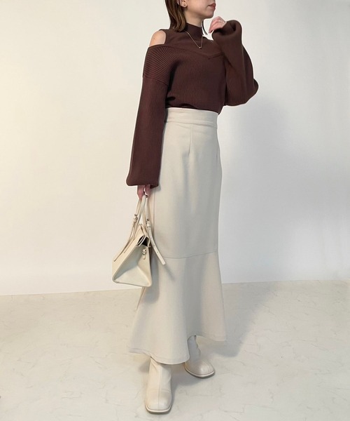 Heather（ヘザー） ニット 肩開きニットプルオーバー 168662