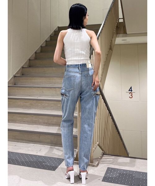 GYDA タンクトップ ブリーチアメスリニット TOPS : ZOZOTOWN