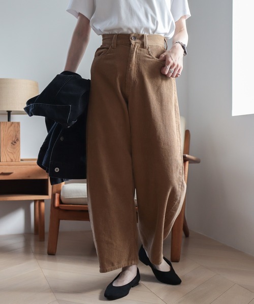 AMERICAN HOLIC（アメリカンホリック） パンツ コーデュロイコクーン