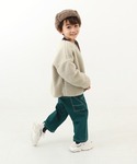 ブルゾン アウター ワイドボアジャケット キッ...の詳細画像3