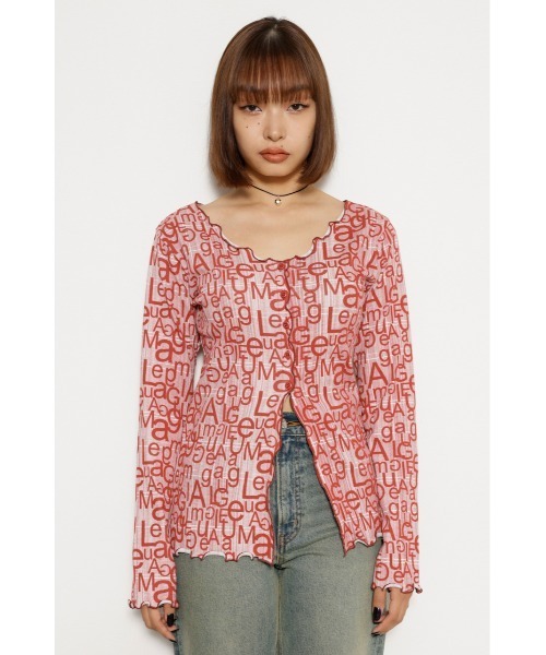 tシャツ Tシャツ NOISE PATTERN トップス レディース : 75909382  