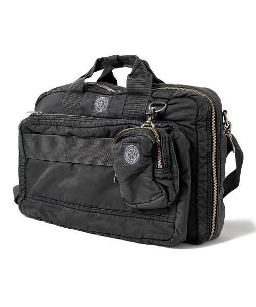 ビジネスバッグ 「Porter Classic / ポータークラシック」SUPER NYLON 3 WAY BRIEFCASE M メンズ レディースの画像