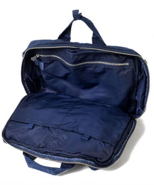 ビジネスバッグ 「Porter Classic / ポータークラシック」SUPER NYLON 3 WAY BRIEFCASE M メンズ レディースの画像