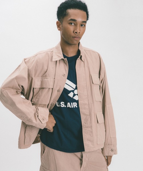 FRAMeWORK 【TOP KHAKI/トップカーキ】BDU SHIRT 新品 FRAMeWORK（フレームワーク）の「【TOP KHAKI/トップカーキ】BDU SHIRT