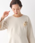 ブローチ 「入卒式/セレモニー」配色コサージュ...の詳細画像5