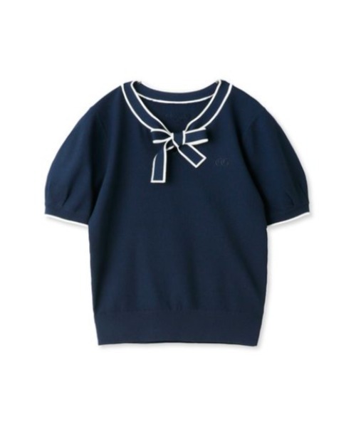 ARCHIVIO ハイネックロゴニットワンピース archivio ニット セーター 「LADIES」ハイネックロゴニット