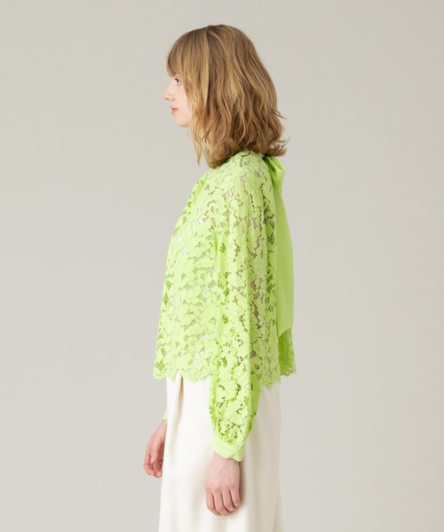 「LOULOU WILLOUGHBY」 長袖ブラウス 2 グリーン レディース LOULOU WILLOUGHBY ブラウス シャツ 「LOULOU WILLOUGHBY
