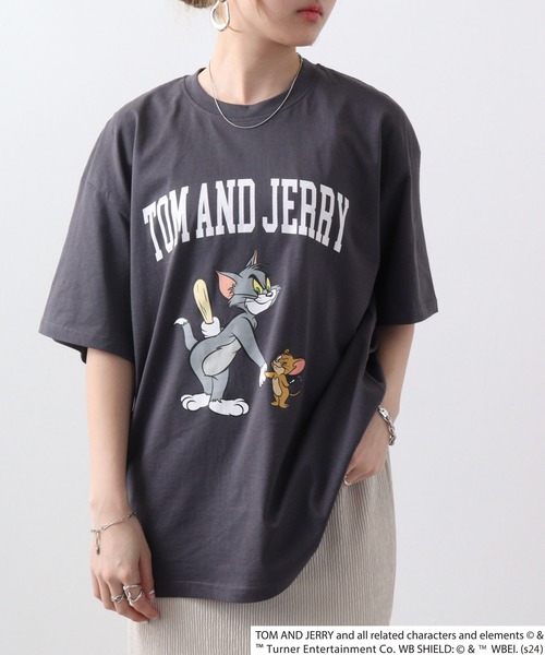 tシャツ トムとジェリー柄Tシャツ メンズ レディース : ZOZOTOWN