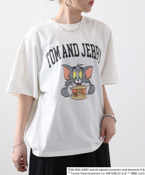 tシャツ トムとジェリー柄Tシャツ メンズ レディース : ZOZOTOWN