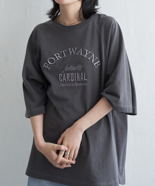 tシャツ FORTWAYNE ピグメントT レディース | VENCE EXCHANGE | 01