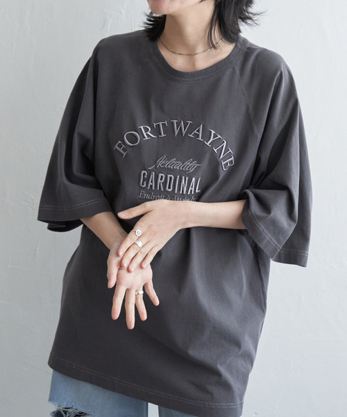tシャツ FORTWAYNE ピグメントT レディース | VENCE EXCHANGE | 05