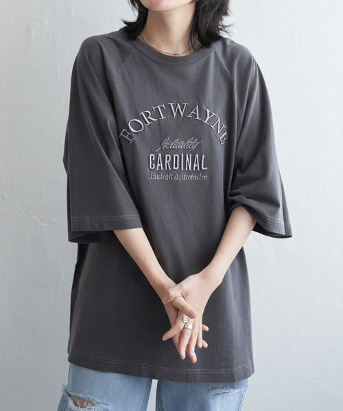 tシャツ FORTWAYNE ピグメントT レディース | VENCE EXCHANGE | 07