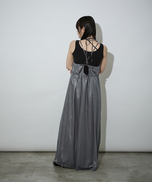 ワンピース　★どらみ★sama MICHI x SLY SIDE GATHER S/OP ミチスライ サイドギャザー T