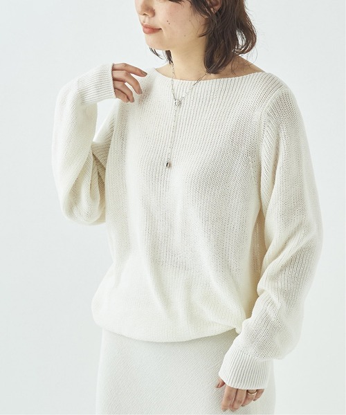 Plage」 長袖ニット - ホワイト レディース : 83640382 : ZOZOTOWN 
