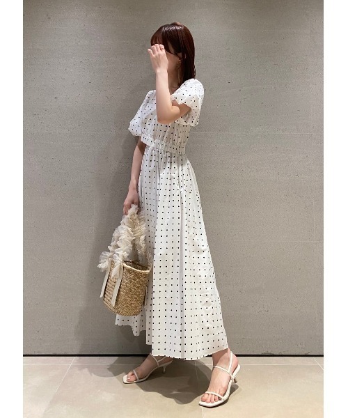 ワンピース 「WEB限定」サイドカットアウトワンピース レディース  