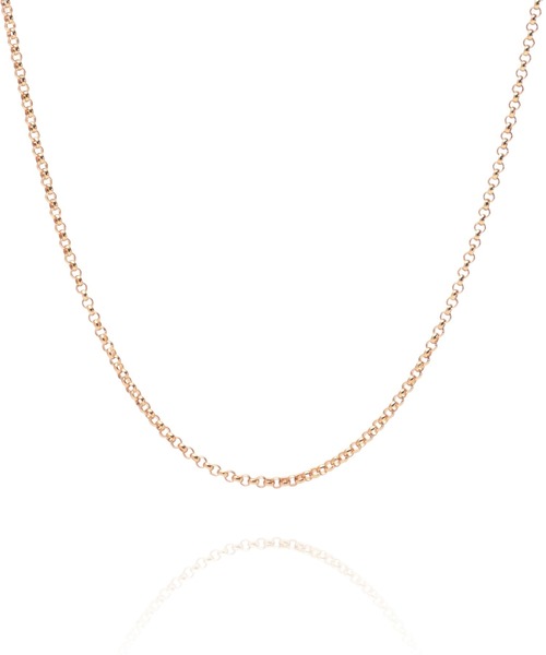 ネックレス LH Petite Modern ハーフラウンドチェーン/K10ゴールド メンズ レディースの画像