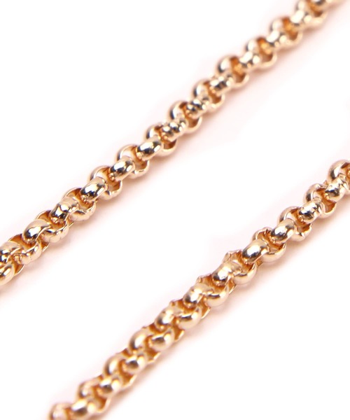 ネックレス LH Petite Modern ハーフラウンドチェーン/K10ゴールド メンズ レディースの画像