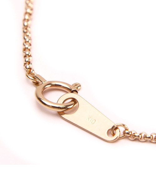 ネックレス LH Petite Modern ハーフラウンドチェーン/K10ゴールド メンズ レディースの画像