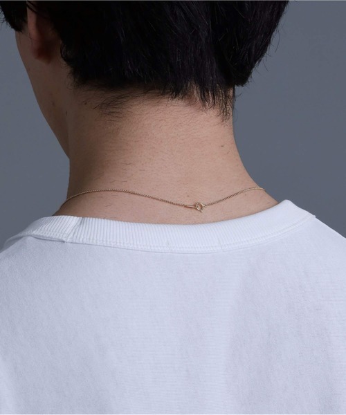 ネックレス LH Petite Modern ハーフラウンドチェーン/K10ゴールド メンズ レディースの画像