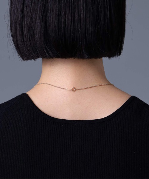 ネックレス LH Petite Modern ハーフラウンドチェーン/K10ゴールド メンズ レディースの画像