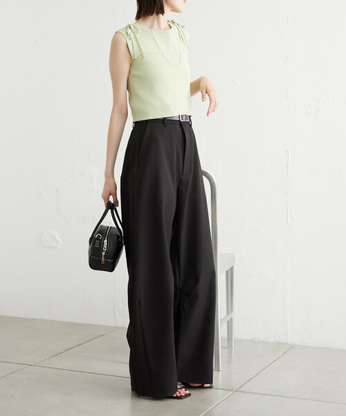 mystic（ミスティック） パンツ newカーブスラックス レディース