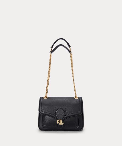 LAUREN RALPH ショルダーバッグ バッグ ペブルド スモール