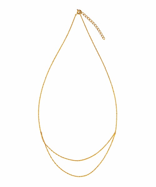 ネックレス 「les bonbon」 scalap necklace / スカラップネックレス レディースの画像