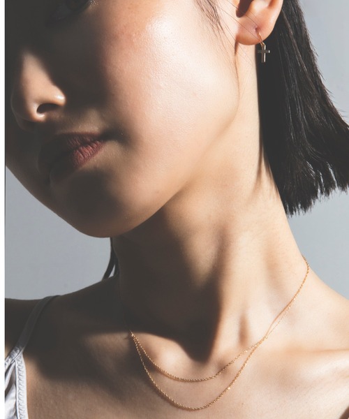 ネックレス 「les bonbon」 scalap necklace / スカラップネックレス レディースの画像
