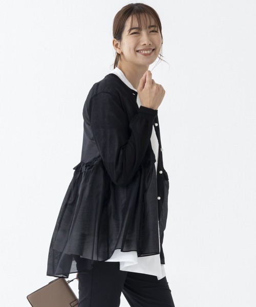ニット セーター 「SONO/ソーノ」マコタンハイブリッドカーディガン レディース Sono ニット セーター 「SONO/ソーノ」マコタンハイブリッド