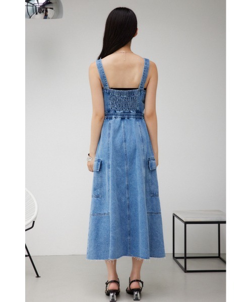 AZUL BY MOUSSY（アズールバイマウジー） ワンピース ロングデニム