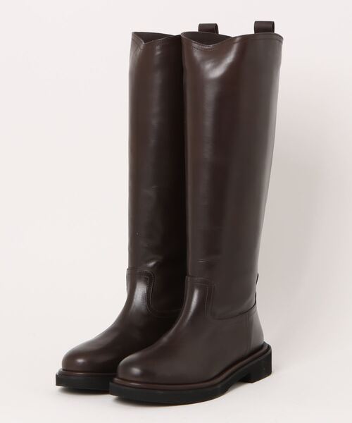 希少【未使用✨極美品】パスクッチ ラウンドトゥローヒールロングブーツ 近年モデル 希少【未使用✨極美品】パスクッチ ラウンドトゥローヒールロング