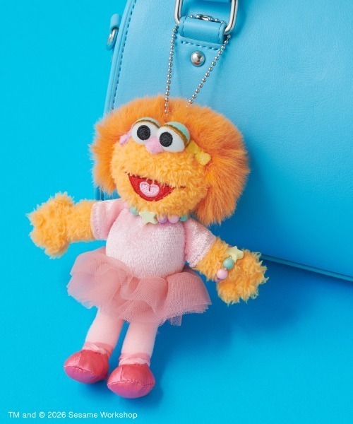 新品　セサミストリート　アビー　ロジータ　ゾーイ　セット　キーホルダー 新品 セサミストリート アビー ロジータ ゾーイ セット キーホルダー