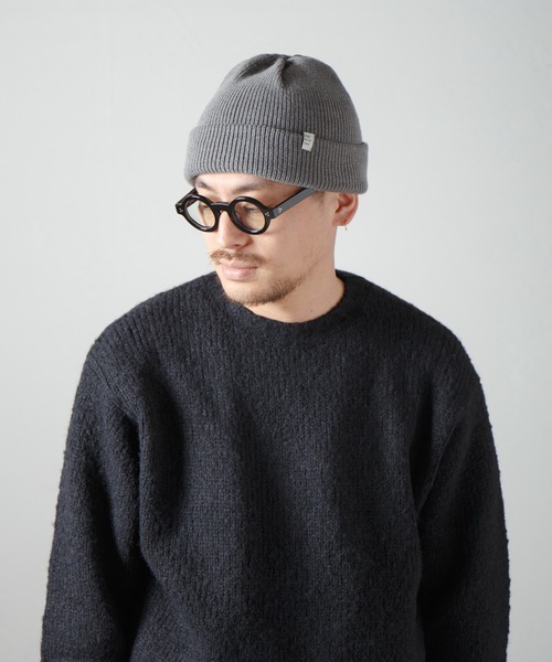 RACAL（ラカル） ニット帽 ニットキャップ 2way Plain Color Knit