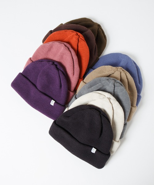RACAL（ラカル） ニット帽 ニットキャップ 2way Plain Color Knit