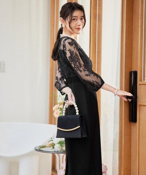 DRESS+ ドレス パーティードレス レディース ワンピース 結婚式