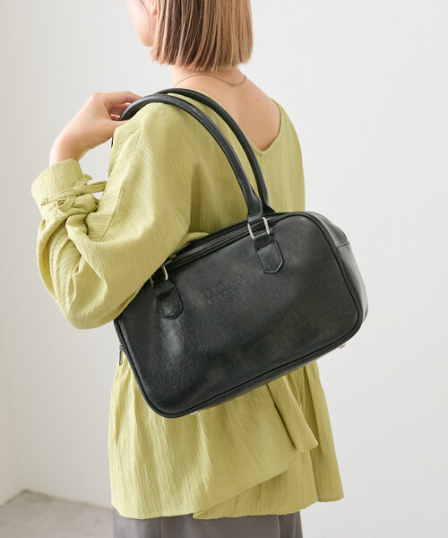 w closet（ダブルクローゼット） ボストンバッグ スクエアボストンBAG