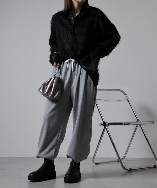 REGIEVO（レジエボ） シャツ Cleric feather long sleeve shirt 