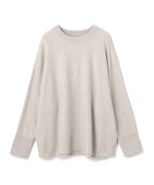 【洗える】ふわふわニット ラウンドヘム 洗える】ふわふわニット ラウンドヘム / UNFILO | ファッション
